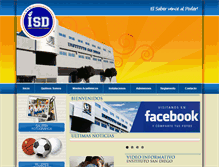 Tablet Screenshot of institutosandiego.edu.mx